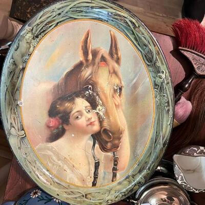 Chas. Ehlen Tin Lithograph Advertising Beer Tray