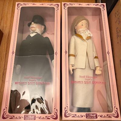 Steiff-Filzpuppe Margarete Steiff Giengen-Brenz Replica Dolls in Boxes 