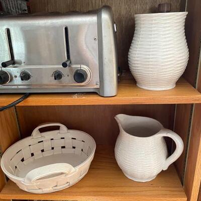 Ktichen Aid Toaster & Tiffany Ceramics