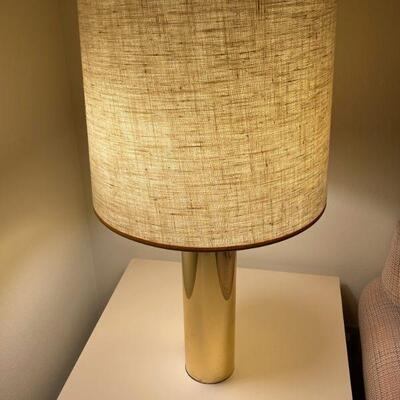 Brass base table lamp
$85