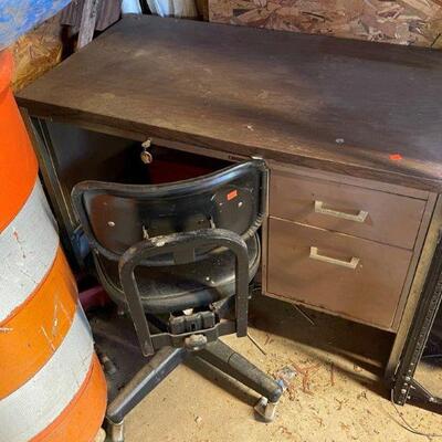 Desk used by Secretary at Meadow Stables, Doswell, VA