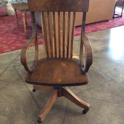 Antique office chair