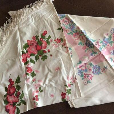 Vintage tableclothes