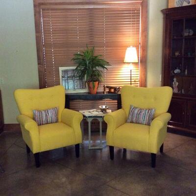 Yellow Accent Chairs