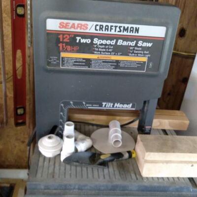 Craftsman 12in 2 speed band saw 
