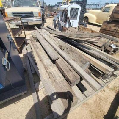 #11050 â€¢ Assortment Of Wood: Measurements Range From Approx 1