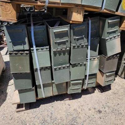 #25165 â€¢ Pallet Of Approx 80 Ammo Cans