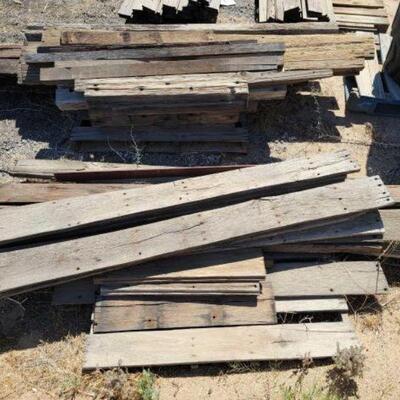 #21205 â€¢ Misc Wood, Tongue and Groove, Railroad Ties, and Other Barn Wood Approx 39