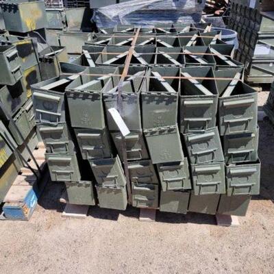 #25135 â€¢ Pallet Of Approx 96 Ammo Cans