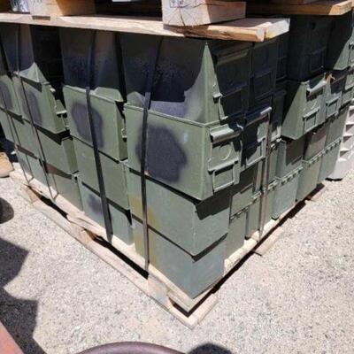 #25290 â€¢ Pallet Of Ammo Cans