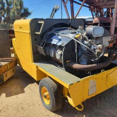 #1905 • Generator Set-Gasoline Engine: Type- MD-3M. Self Propelled Unit For Ground Use Only