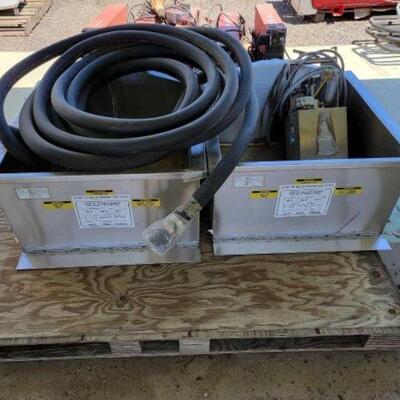 #21665 â€¢ 2 Sotera Industrial Sinks And Hoses Model No: 4510-01-541-4791