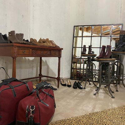 Shoe salon and Coach luggage (sold)