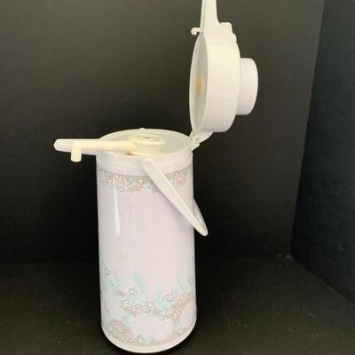 Vintage Air Pot.   Floral Pattern