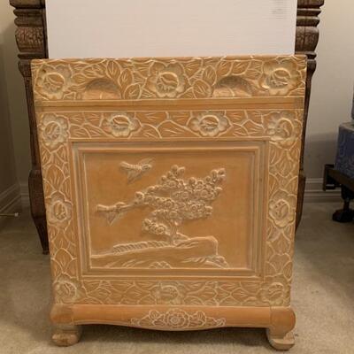 Decorative Carved Box with storage