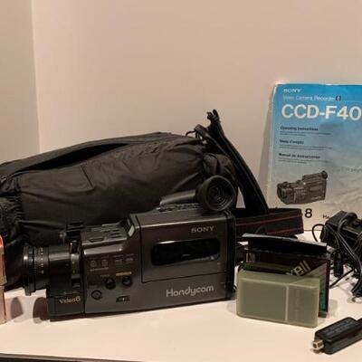 Sony CCD-F40 Video Camera Recorder