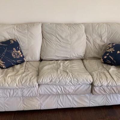 Leather Sofa (worn)