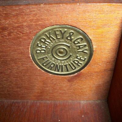 Makers medallion inside drawer