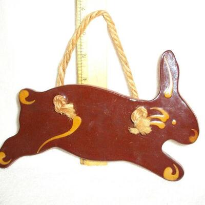 Redware Pottery Rabbit