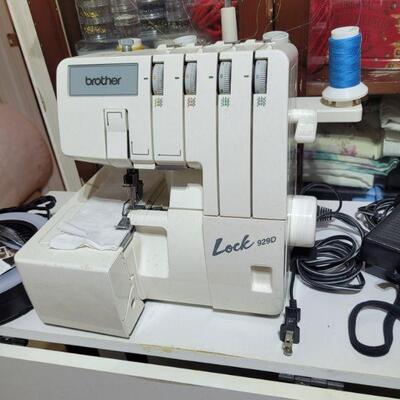 a Brother sewing machine