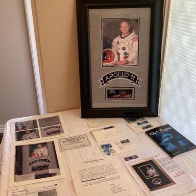 Neil Armstrong Autographed