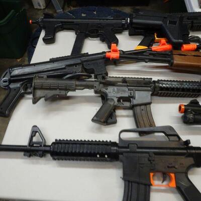 NOT REAL FIREARMS AIR SOFT TOY RIFLES