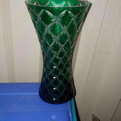 2 FT. CUT GLASS GREE.