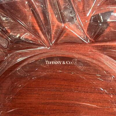 TIFFANY & Co. GLASS BOWL | With etched marking on the bottom, appearing in excellent condition with no apparent chips or cracks; h. 3-3/8...