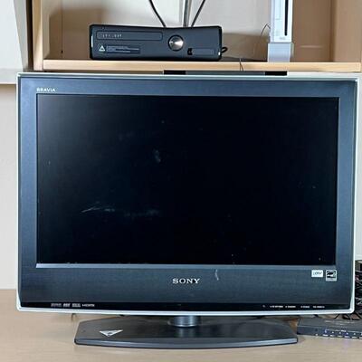 SONY BRAVIA TVV | 25-1/2 inch flat screen HDTV with remote swivels on stand- tested and works!