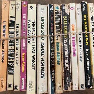 SCI FI Asimov Paperbacks
1960s-1970s
