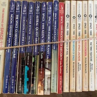 SCI FI; Space 1999 Paperback Series books 
1960s-1970s