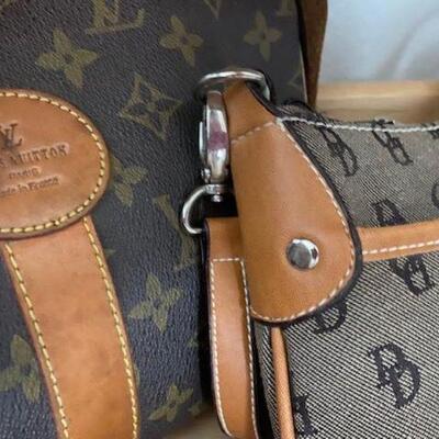 Louis Vuitton and Dooney & Bourke Handbags