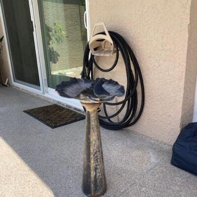 Metal Bird Bath