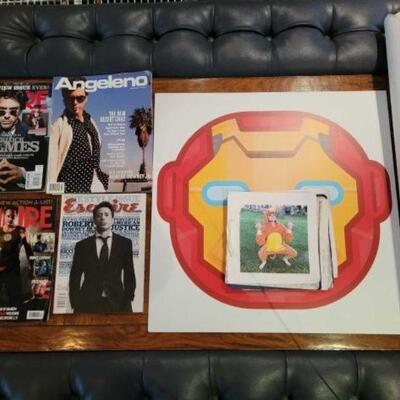 #1118 â€¢ Magazines and Robert Downey Jr. Fan Art