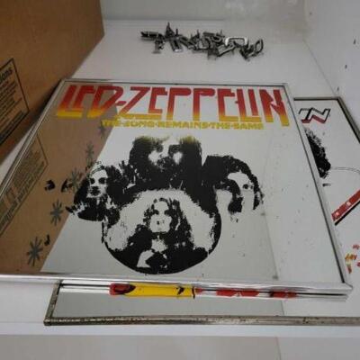 #2158 â€¢ Led Zeppelin Mirror Art