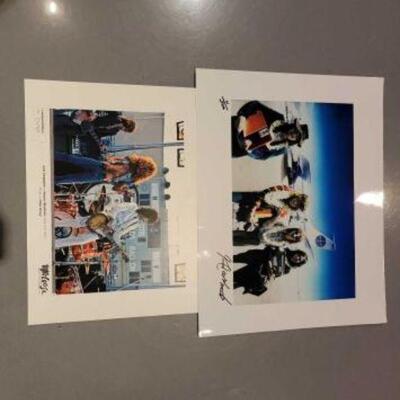 #1520 â€¢ 2 Led Zeppelin Prints Ranging In Size From Approx: 14