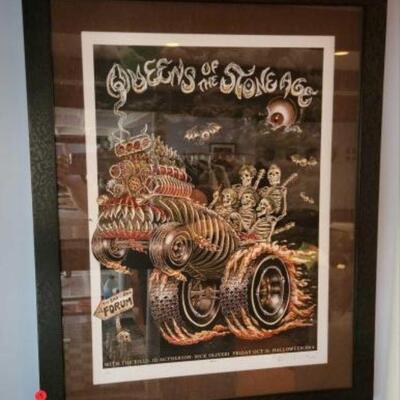 #1502 â€¢ Queens Of The Stone Age Framed Print 