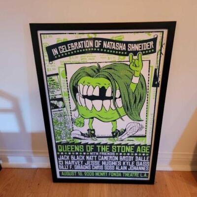 #5002 â€¢ Queens of the Stone Age Concert Poster