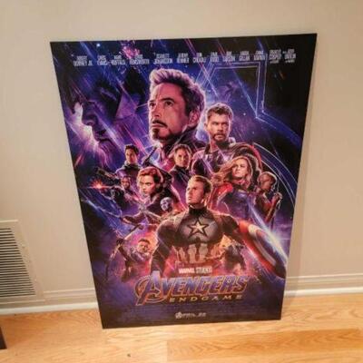 #1156 â€¢ Avengers Endgame Movie Poster. 