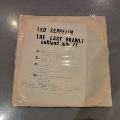 #1524 â€¢ Led Zeppelin Promotional Record Set 