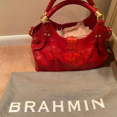 Brahmin Leather Hand Bag with Dust Bag