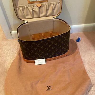 LV Dust Bag with Original Card from Louis Vuitton Store.