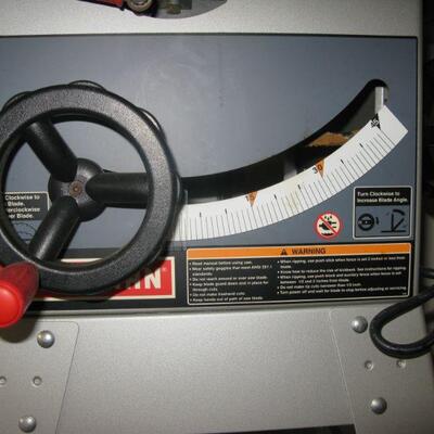 Craftsman 10" table saw w/ built in router