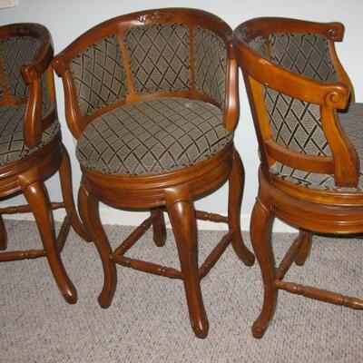 SWIVEL STOOLS  THERE ARE 4. BUY IT NOW $ 85.00 EACH