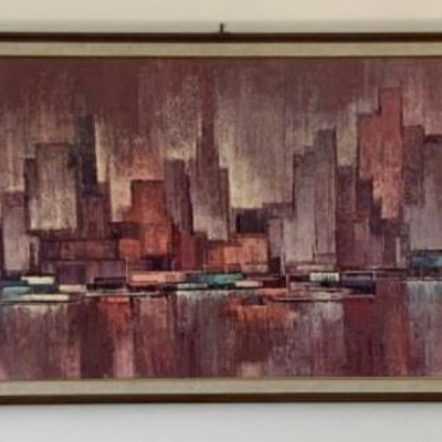 New York City Scape Skyline Maio by Turner Wall Art 