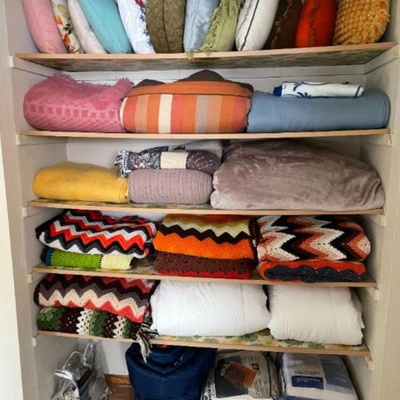 Various Blankets and Afghans