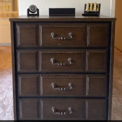 Mid-Century Bedroom Tall Dresser