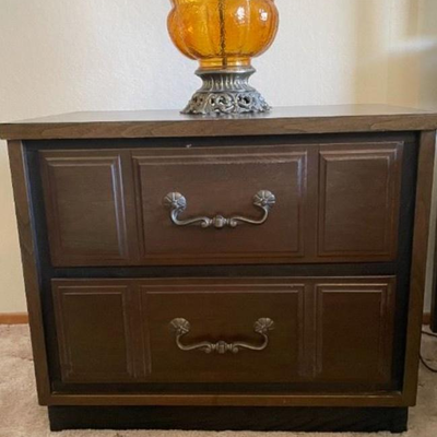 Mid-Century Bedroom End Table