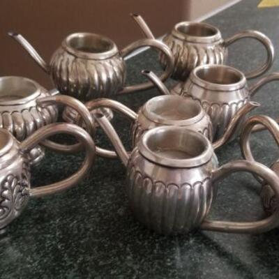 silver plate candle holders