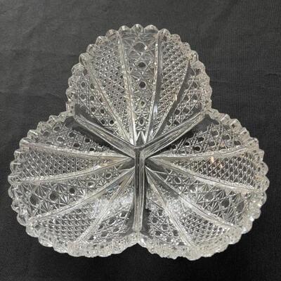 Cut glass bowl